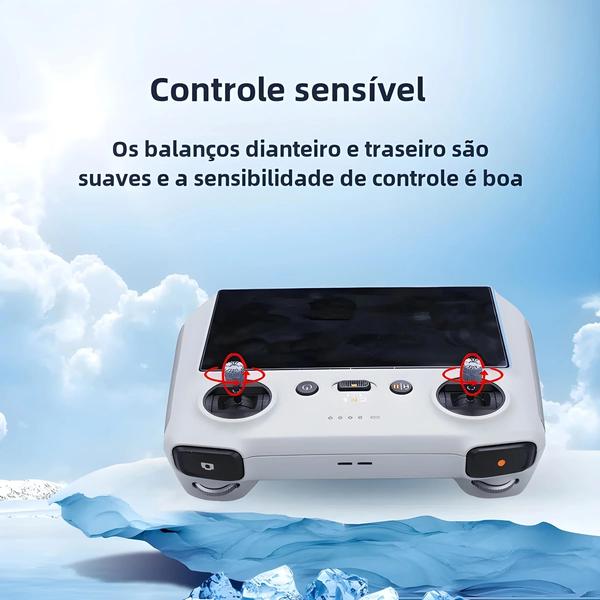 Imagem de Joysticks de Alumínio para Controle Remoto DJI - Air 3, Mini 3 Pro, Mini 4 Pro e Mavic 3