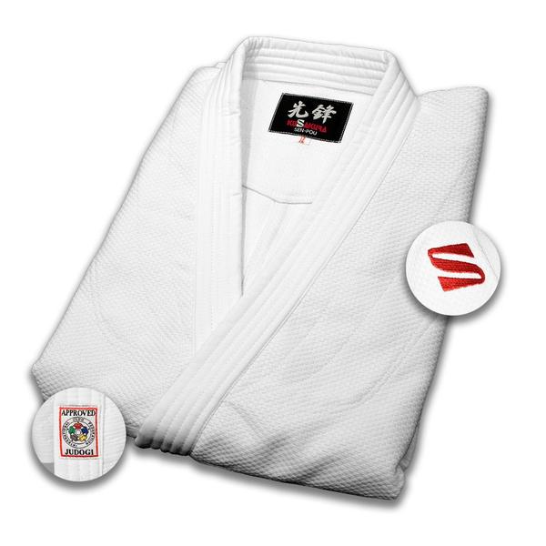 Imagem de Judogui Kimono Kusakura JZ Branco Judô IJF Approved