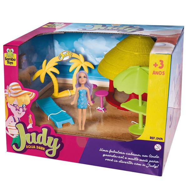 Imagem de Judy Aqua Park Cabana De Praia Com Boneca - Samba Toys