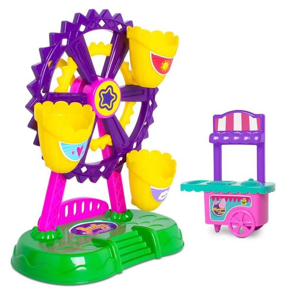 Judy Parque de Diversão Roda Gigante Playset Samba Toys Imagem de Judy Parque de Diversão Roda Gigante Playset Samba Toys