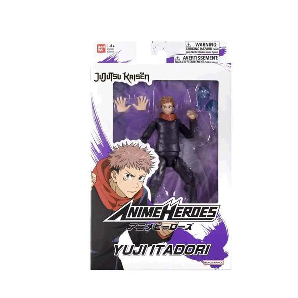 Imagem de Jujutsu Kaisen Yuji Itadori Boneco Anime Heroes Bandai