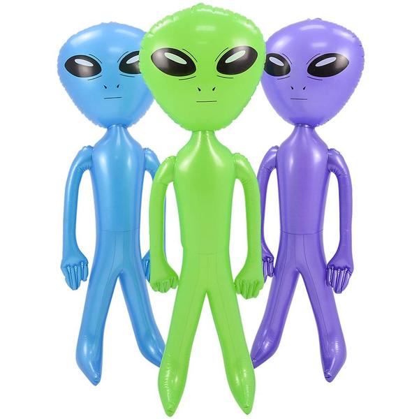 Imagem de Jumbo Alien inflável Rhode Island Novelty de 54,5 polegadas