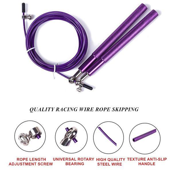 Jump Rope Wokex Exercício Funcional com velocidade ajustável 3 m dourada Imagem de Jump Rope Wokex Exercício Funcional com velocidade ajustável 3 m dourada