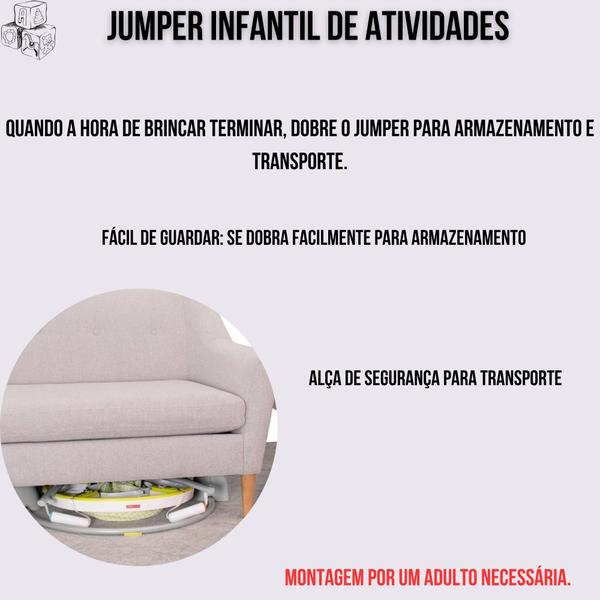 Imagem de Jumper de atividades infantil dobravel explore & more jumpscape skip hop 4m+