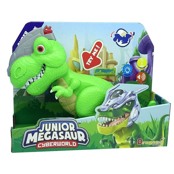 Imagem de Junior Megasaur Cyberworld T-Rex Verde - Fun Divirta-se