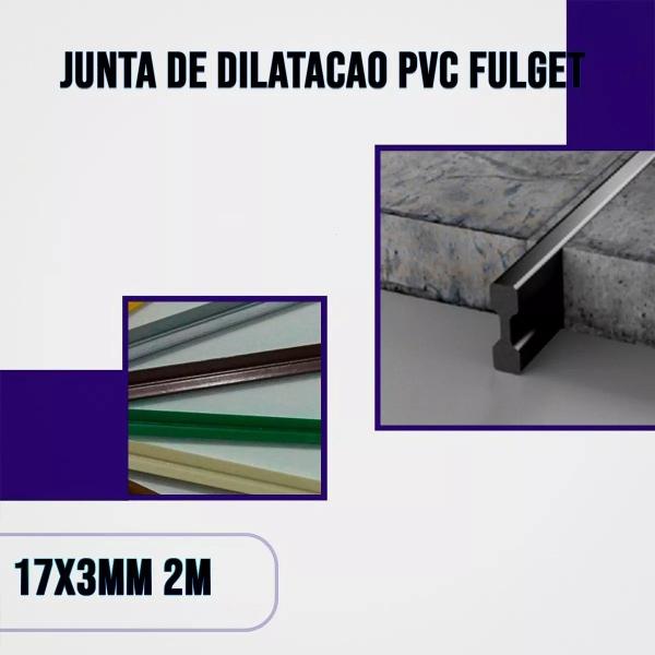 Imagem de Junta Dilatação Fulget 10x3m Barra 2mts Kit C/25un