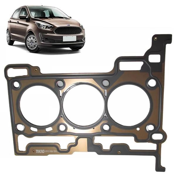 Imagem de Junta Do Cabeçote Metal Ford Ka+ Sedan 1.0 12v 3 Cilindros 2015 A 2021