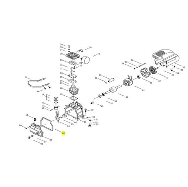 Imagem de Junta Do Carter Motocompressor Tekna CP8525A