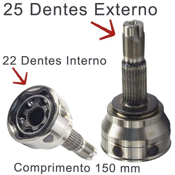 Junta Homocinética COBALT 2012/2023 94760583 - 82242 - VT5276