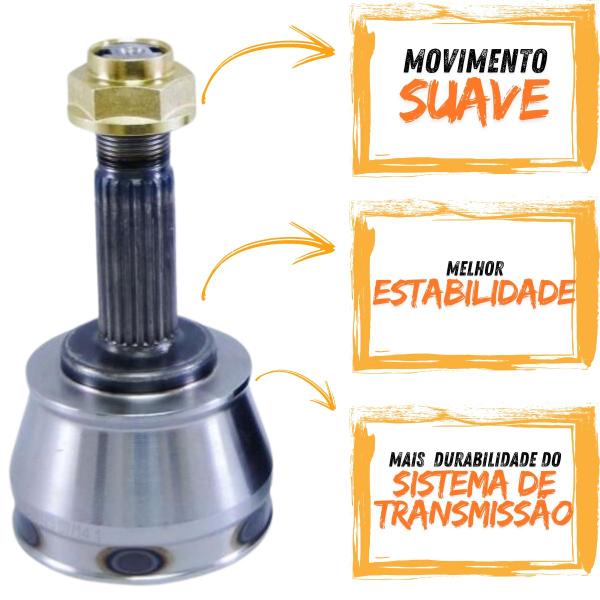 Imagem de Junta Homocinética Fixa Dianteira Cofap Fiat Siena 1.3 16V Fire 2001 A 2014