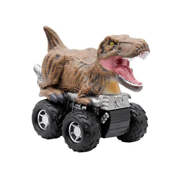 Imagem de Jurassic World 3 Carrinhos Zoom Riders com Dinossauro 7cm - Sunny 3025 - 7899573630256