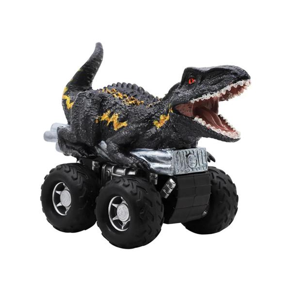 Imagem de Jurassic World 3 Carrinhos Zoom Riders com Dinossauro 7cm - Sunny 3025 - 7899573630256