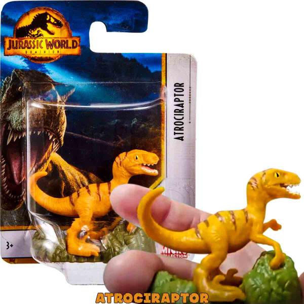 Imagem de Jurassic World Coleção 4 Mini Bonecos Dinossauros Dominion - Mattel