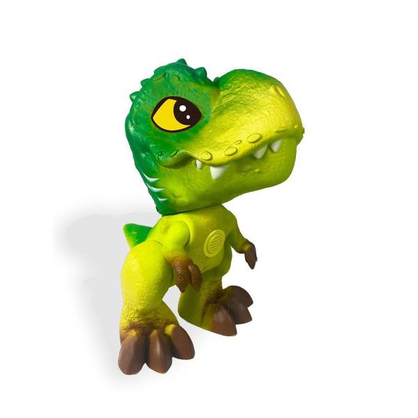 Imagem de Jurassic World Dinossauro T Rex Verde com Som - Pupee