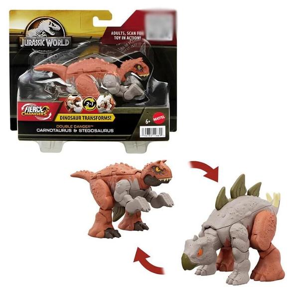 Imagem de Jurassic World Dinossauro Transformes Fierce Changer 2 em 1- Mattel