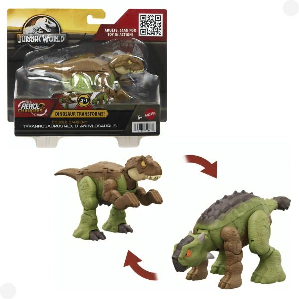 Imagem de Jurassic World Dinossauro Transformes Fierce Changer 2 em 1- Mattel