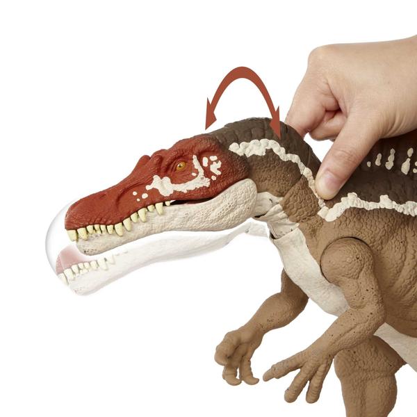 Imagem de Jurassic World Extreme Chompin' Spinosaurus Dinosaur Action Figure, Huge Bite, Authentic Decoration, Movable Joints, Ages 4 Years Old & Up