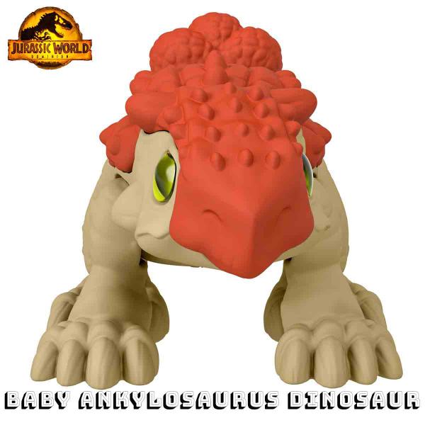 Imagem de Jurassic World Mini Boneco Dinossauro Ankylosaurus Baby - Imaginext Mattel HKG18