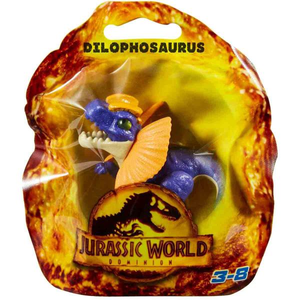 Imagem de Jurassic World Mini Boneco Dinossauro Dilophosaurus Baby - Imaginext Mattel HFC07