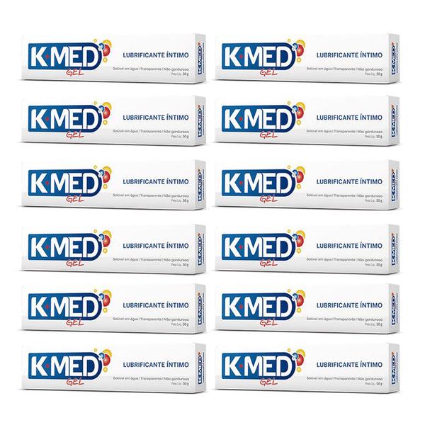 Imagem de k-med gel íntimo kit 12x 50g cimed - proporciona mais conforto e segurança sem perder a sensibilidad