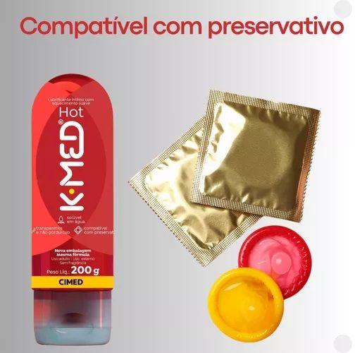 Imagem de K-Med Hot Gel Lubrific Íntimo Aquecimento Suave 200g - Cimed