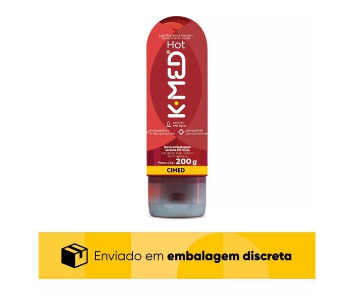 Imagem de K-med lubrificante hot 200 g - esquenta - sem cheiro