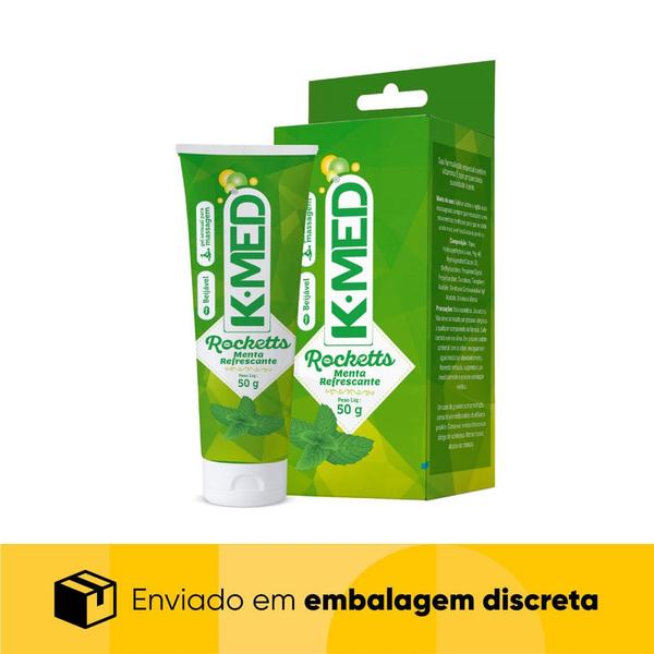 Imagem de K-Med Rocketts Gel de Massagem Menta Refrescante 50g