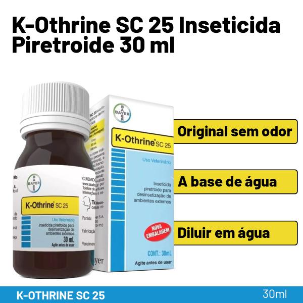 Imagem de K-Othrine SC 25 30ml Contra Barata Formiga Mosca