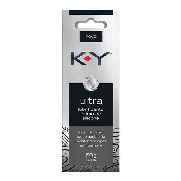 Imagem de K-Y Gel Lubrificante Ultra Silicone 50g