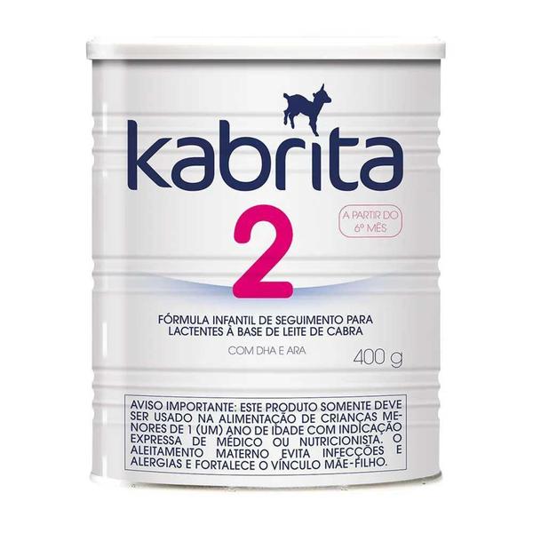 Imagem de Kabrita 2 Fórmula Infantil á Base de Leite de Cabra 400g