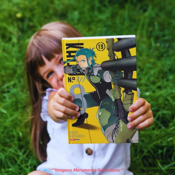 Kaiju N. 8 Mangá Volume 1 Ao 13 - KIT Panini Capa Comum português