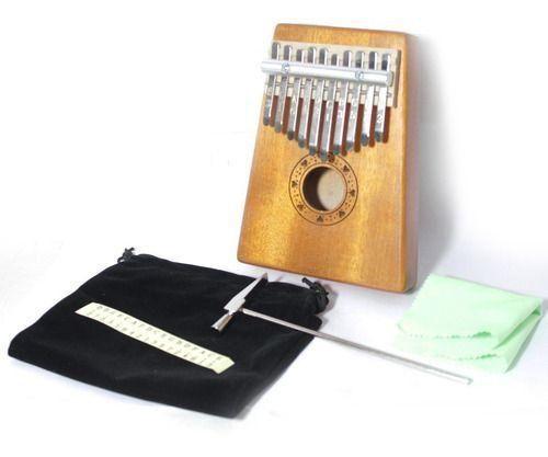 Imagem de Kalimba Mahogany Turbo Km-10 10 Teclas