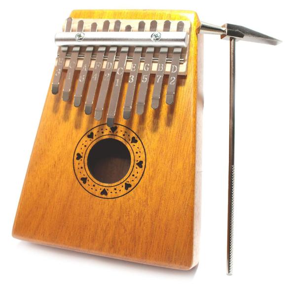 Imagem de Kalimba Mahogany Turbo Km-10 10 Teclas