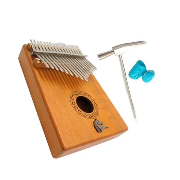 Imagem de Kalimba Marques KLB-MG17 Mahogany 17 Teclas - Madeira Sapele