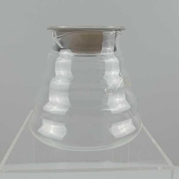 Imagem de KANNE CAFETEIRA 12x13x13cm 600ml BOROSILICATO TRANSPARENTE