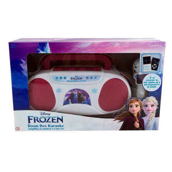 Imagem de Karaokê Boombox Infantil - Disney Frozen - Candide