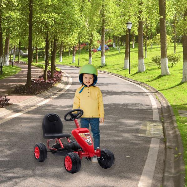 Imagem de Kart Pedal Infantil Confortável Estimula Equilíbrio 3 Anos