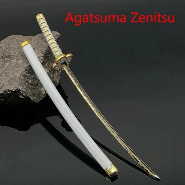 Imagem de Katana Demon Slayer de Metal 25cm - Espada com Bainha - Modelo para Colecionador