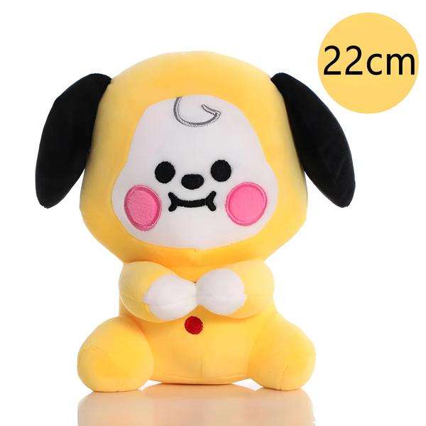 Imagem de Kawaii Bt21 Brinquedos De Pelúcia Mini Chaveiro Anime Saco Pingente Macio Pelúcia Animal Boneca