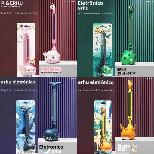 Imagem de Kawaii Otamatone Instrumento Musical Japonês Sintetizador De Girino Divertido Presente Educacional