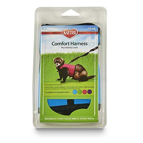 Imagem de Kaytee Comfort Harness & Stretchy Leash, Cores Variam