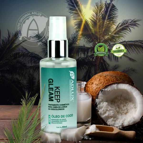 Imagem de KEEP GLEAM ÓLEO DE COCO - ADLUX 60ml