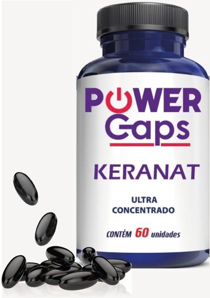 Imagem de Keranat 300mg 60 Cápsulas Softgel Crescimento Capilar