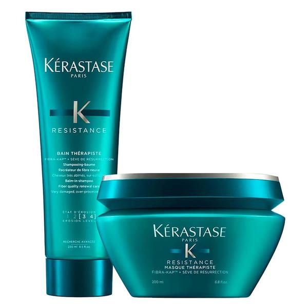 Kérastase Résistance Therapiste Kit - Shampoo + Máscara - Kerastase Kérastase Résistance Therapiste Kit - Shampoo + Máscara - Kerastase