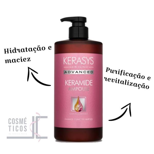 Imagem de Kerasys Keramide Ampoule Damage Clinic Shampoo 1L