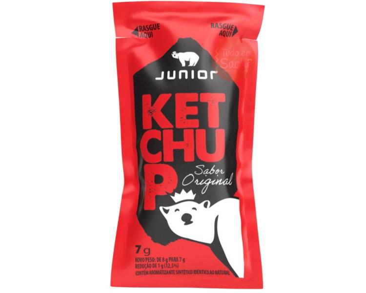 Ketchup Em Sachê Catchup Junior 7g - 168 Pacotinhos Imagem de Ketchup Em Sachê Catchup Junior 7g - 168 Pacotinhos