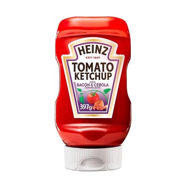 Imagem de Ketchup Heinz Bacon e Cebola Caramelizada 397g - Embalagem com 16 Unidades