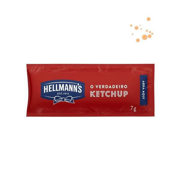 Imagem de Ketchup Hellmanns Sache 7g Com 168 Unidades