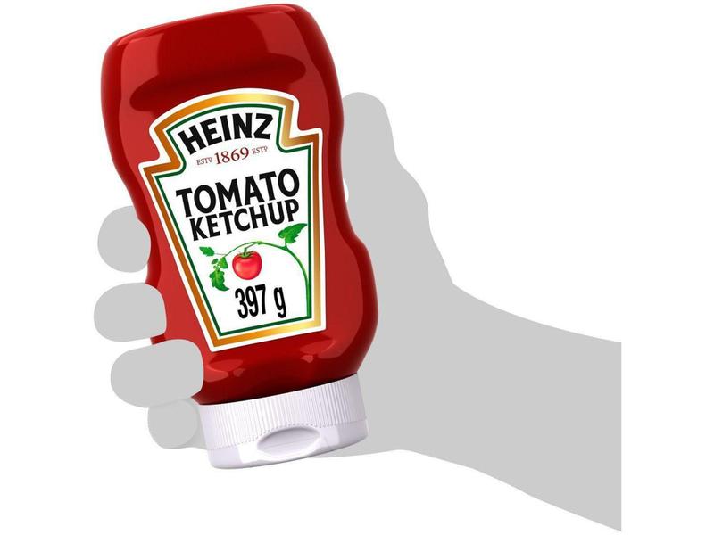 Ketchup Tradicional Heinz 397g Imagem de Ketchup Tradicional Heinz 397g