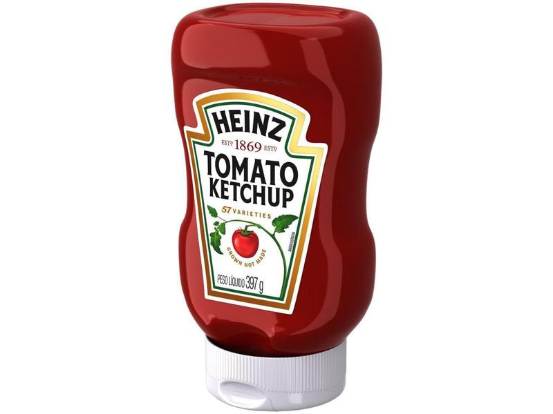 Ketchup Tradicional Heinz 397g Imagem de Ketchup Tradicional Heinz 397g